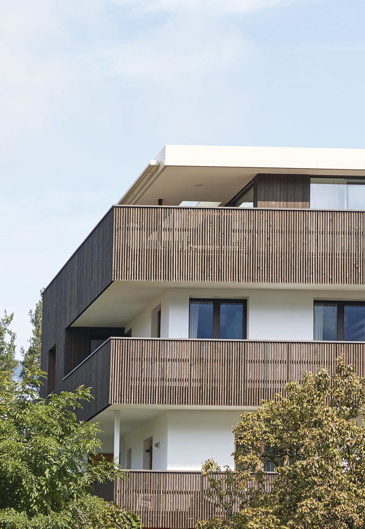  Balkon, Holz, Aufstockung, Bestand, Reischach, Holzfassade, Energetische Sanierung, Klimahaus 